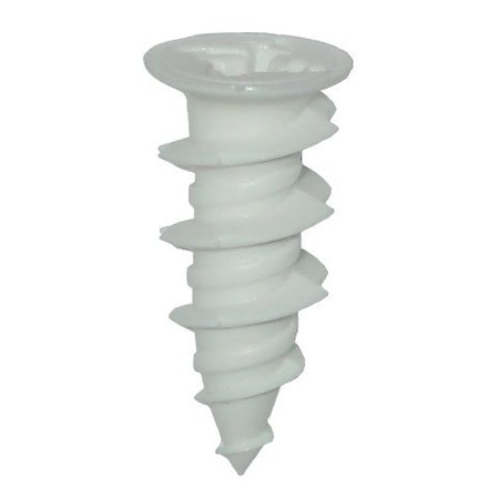 Dottie Screw Anchor, 1-1/2" L, Nylon, 100 PK WD8N